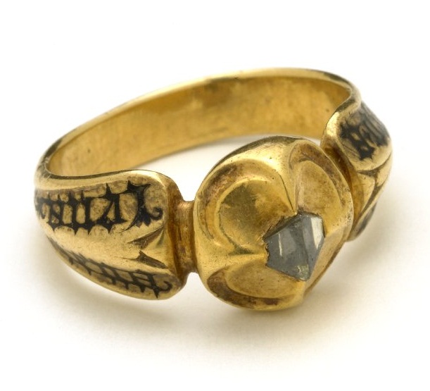 medieval diamond ring