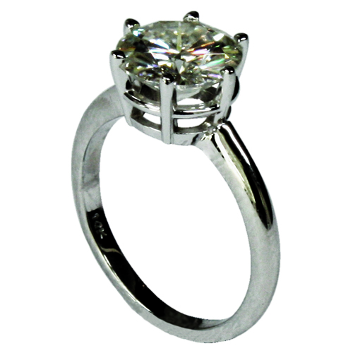 moissanite ring