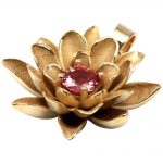 Lotus Flower Sapphire Pendant Start to Finish